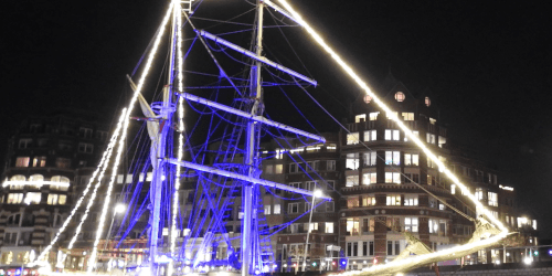 Bounty Schip Wintermaanden LED Sfeerverlichting Bounty Schip Wintermaanden LED Sfeerverlichting