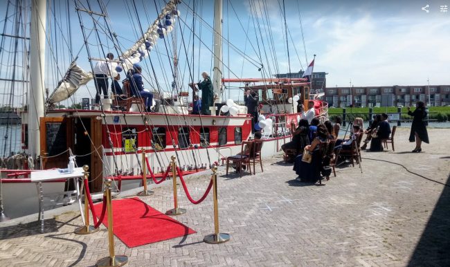 Corona-proof-trouwen-zeilschip-bounty Corona proof trouwen op zeilschip bounty